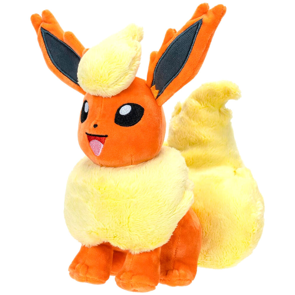 Peluche Pokémon Flareon de Jazwares de 20 cm