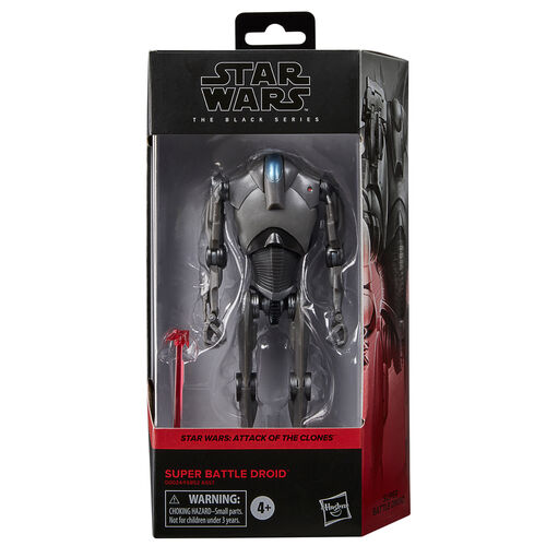 Figura de Hasbro Star Wars El Ataque de los Clones Super Droide de Batalla de 15 cm