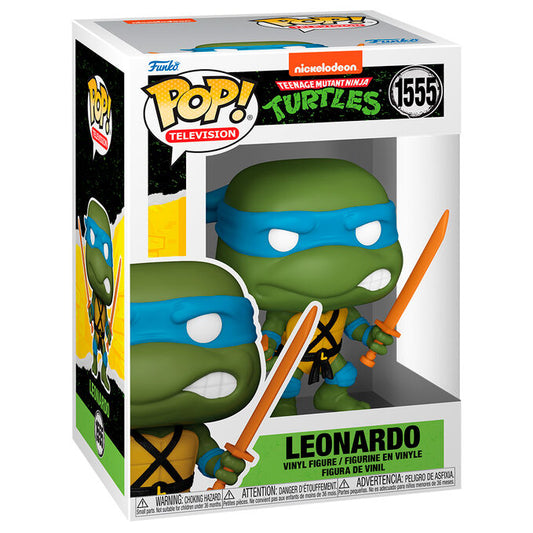 Figura Funko POP! Leonardo de las Tortugas Ninja Mutantes Adolescentes n.° 1555