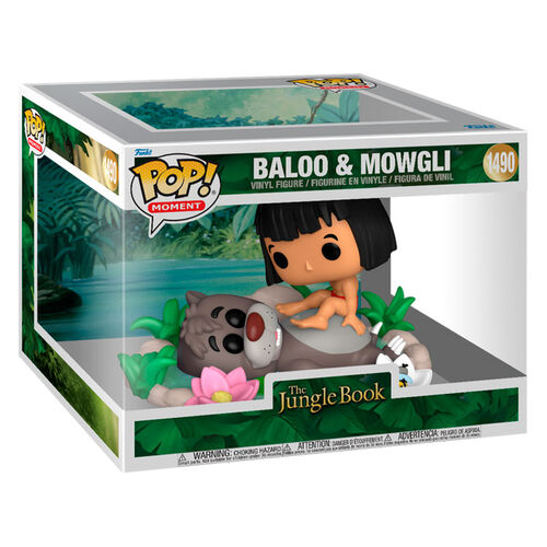 Funko Pop! Disney Moment El Libro de la Selva Baloo y Mowgli #1490