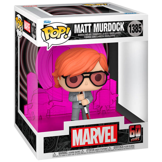 Funko Pop! Deluxe Marvel Daredevil 60.º aniversario Matt Murdock #1385