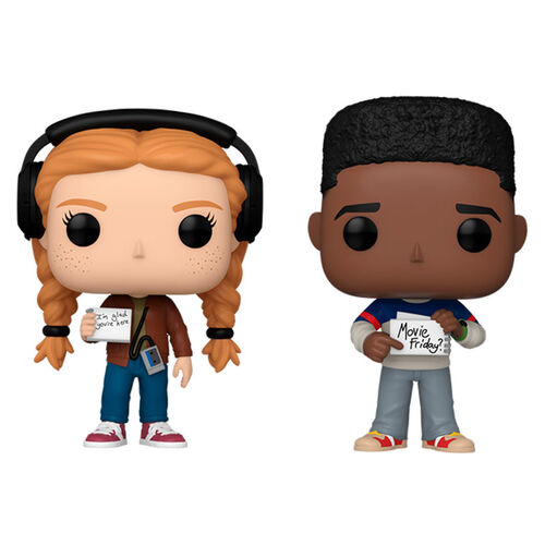 Pack de 2 figuras Funko POP! de Stranger Things: Max y Lucas
