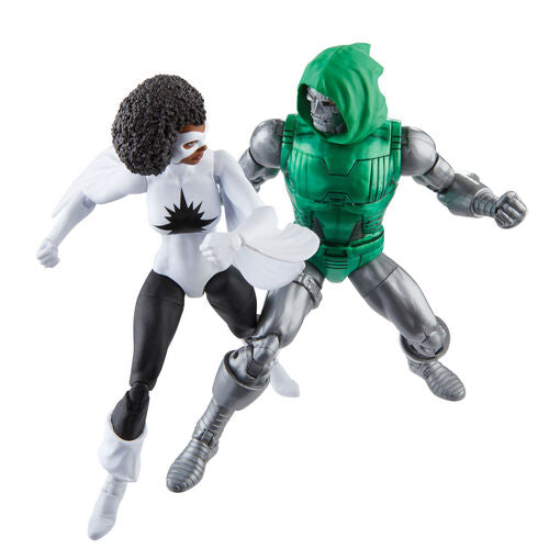 Figura de Hasbro Marvel Avengers Beyond Earths Mightiest Captain Marvel vs Doctor Doom de 15 cm