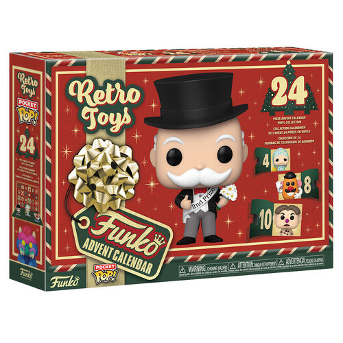 Calendario de Adviento Funko Pocket POP! Juguetes Retro 2024