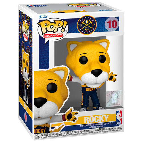 Funko POP! Mascotas de la NBA: Rocky #10 de los Denver Nuggets