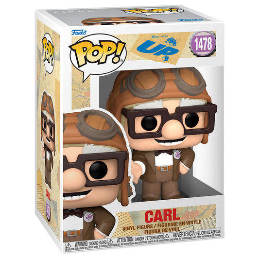 Figura Funko Pop! Disney Pixar UP Carl n.° 1478