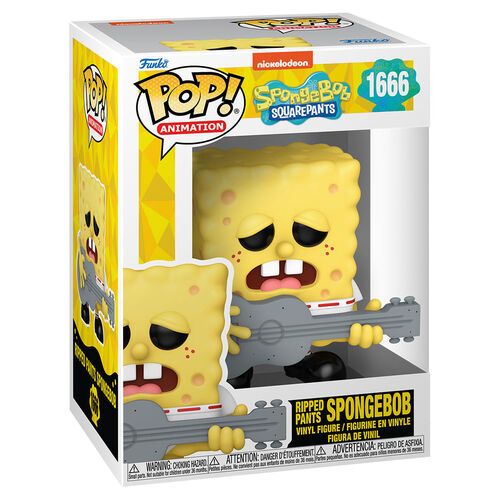 Figura Funko POP! de Bob Esponja Pantalones Rotos #1666