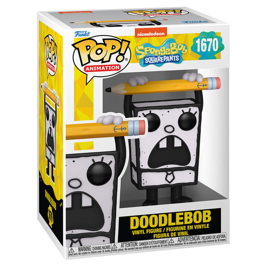 Figura Funko POP! de Bob Esponja: Bob Esponja Doodlebob n.° 1670
