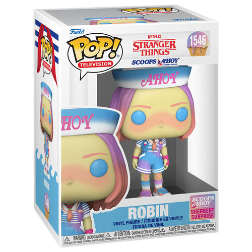 Figura Funko POP! de Stranger Things: ¡Ahoy Robin! n.° 1546