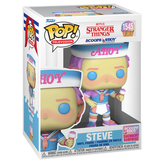 Figura Funko POP! de Stranger Things: ¡Ahoy Steve! n.° 1545