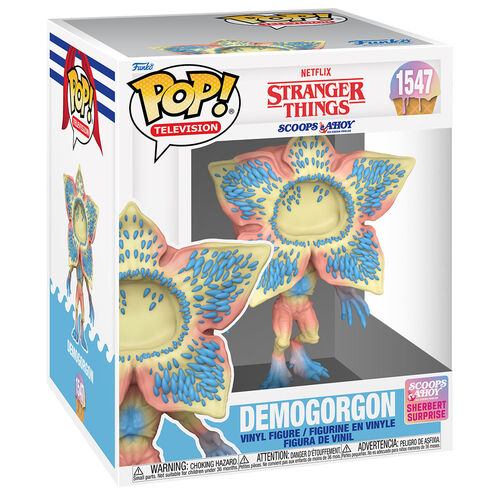 Figura Funko POP! de Stranger Things: ¡Scoops Ahoy, Demogorgon n.° 1547!