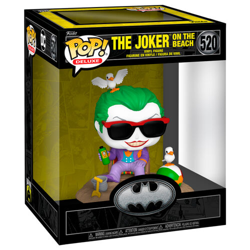 Funko POP! Deluxe DC Heroes 85 años de Batman (1989) El Guasón en la Playa #520