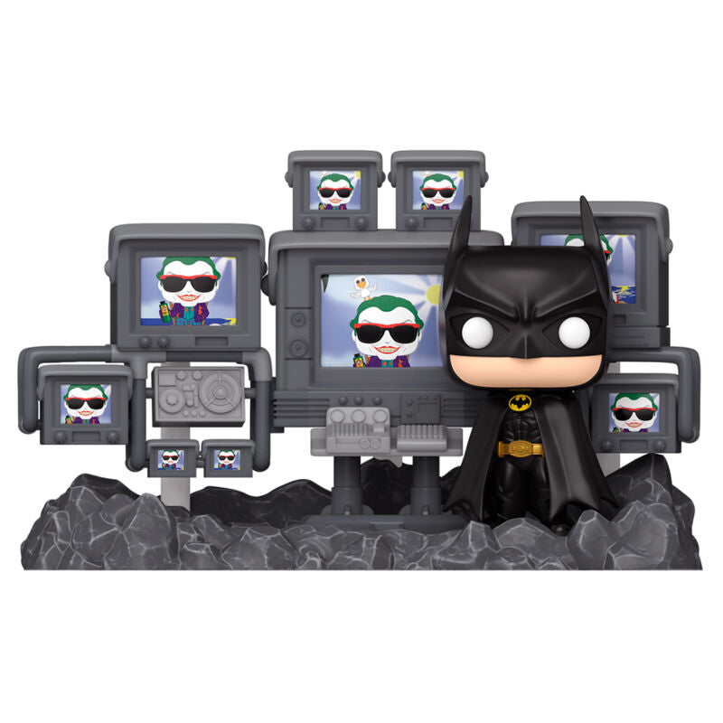 Funko POP! Momento de los Héroes de DC: 85 años de Batman (1989) Batman en la Baticueva n.° 519