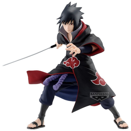 Banpresto Naruto Shippuden Sasuke Uchiha IV Vibration Stars Figure 15cm