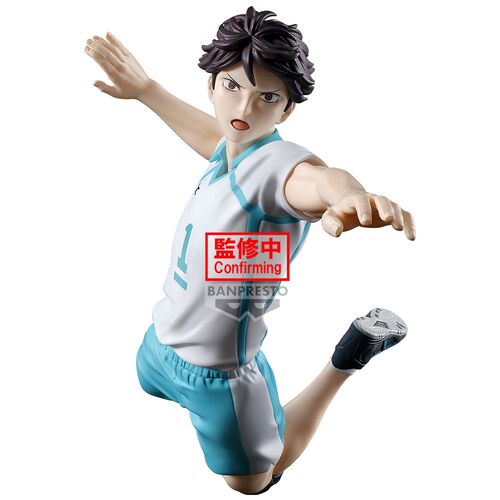 Figura Banpresto Haikyu!! Figura Toru Oikawa Posando 15cm