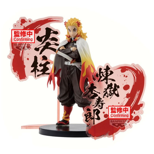 Figura Banpresto Demon Slayer Kimetsu no Yaiba Kyojuro Rengoku 17cm