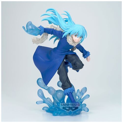 Figura de Banpresto "Esa vez que me reencarné como Slime" de Rimuru Tempest de 19 cm