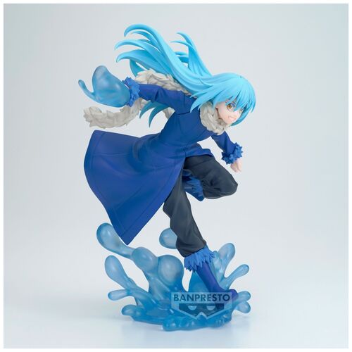 Figura de Banpresto "Esa vez que me reencarné como Slime" de Rimuru Tempest de 19 cm
