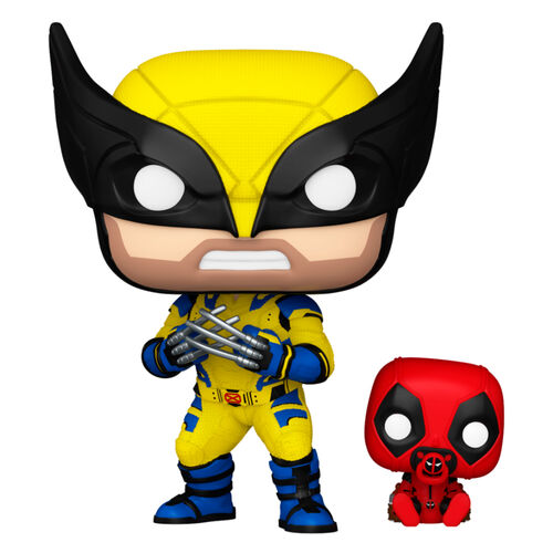 Funko Pop! Marvel Deadpool y Lobezno - Lobezno con Babypool n.° 1403