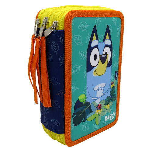 Estuche triple para lápices Bluey de CYP Brands