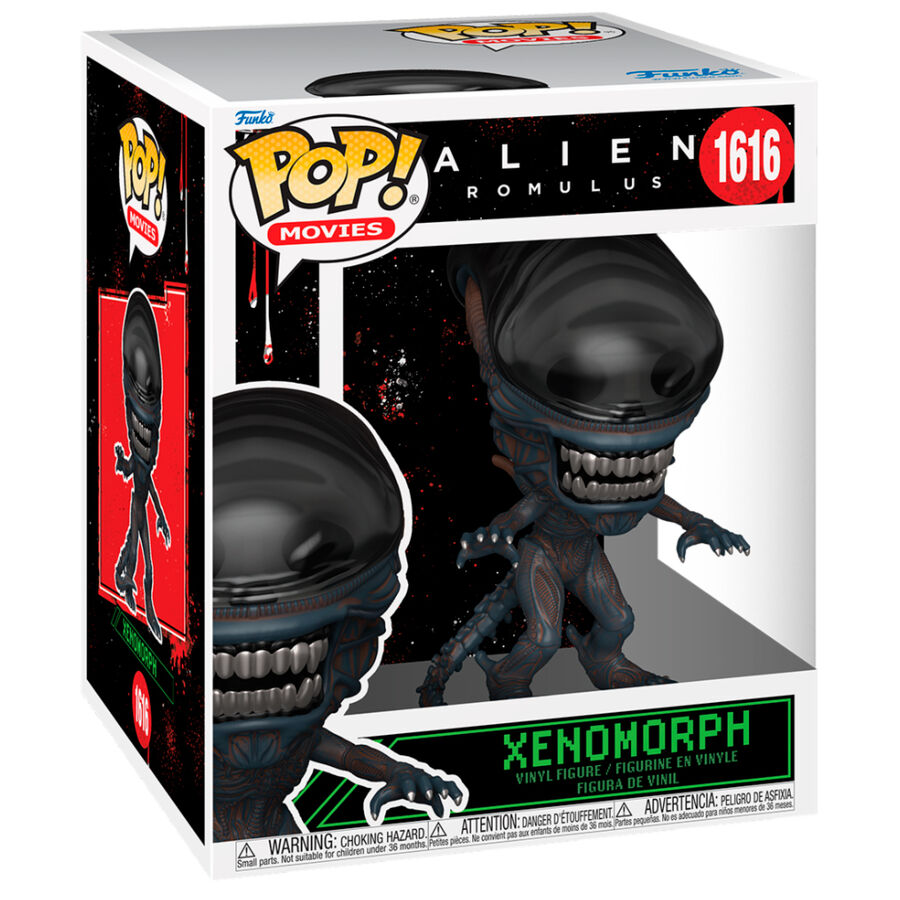 Figura POP! de Rómulo Xenomorfo de Alien Movies, 15 cm, n.° 1616 (¡Supertamaño POP!)