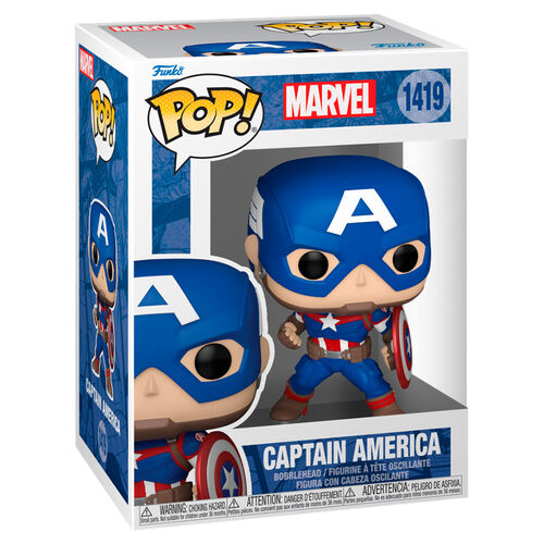 Funko POP! Marvel Nuevos Clásicos Capitán América n.° 1419