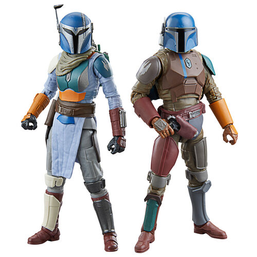 Hasbro Star Wars The Mandalorian Figure - Mandalorian & Shriek-Hawk Trainers set 2 15cm