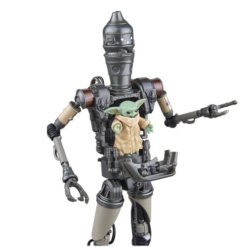 Figura Hasbro Star Wars The Mandalorian IG-12 y Grogu set 15cm