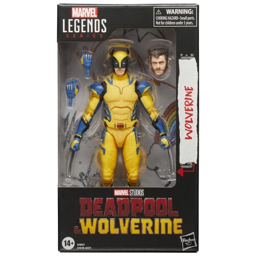 Figura de Deadpool y Lobezno de Hasbro Marvel Legends Series - Lobezno (15 cm)