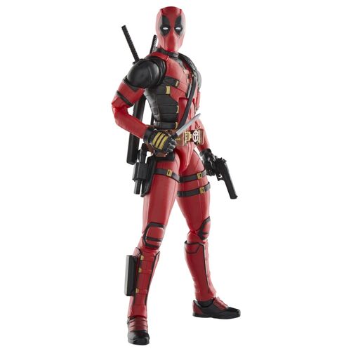 Figura de Deadpool y Wolverine de la serie Marvel Legends de Hasbro - Figura de Deadpool de 15 cm