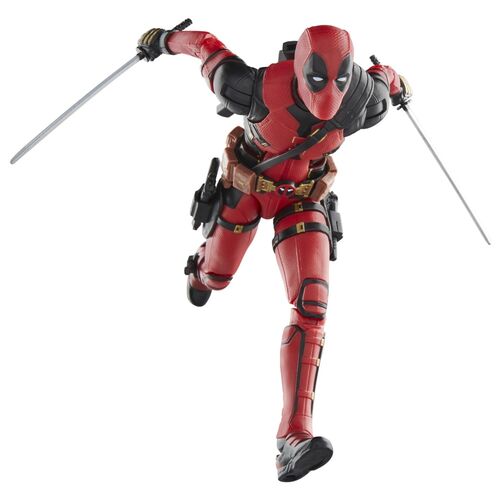 Figura de Deadpool y Wolverine de la serie Marvel Legends de Hasbro - Figura de Deadpool de 15 cm