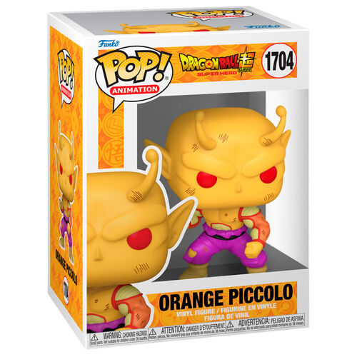 Figura Funko POP! de Dragon Ball Super, Superhéroe Piccolo Naranja n.° 1704
