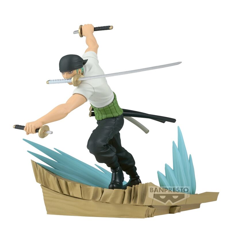 Banpresto Figure Roronoa Zoro Senkozekkei One Piece 11cm