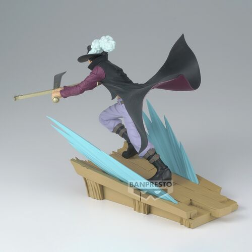 Figura Banpresto One Piece Senkozekkei Dracule Mihawk de 12 cm