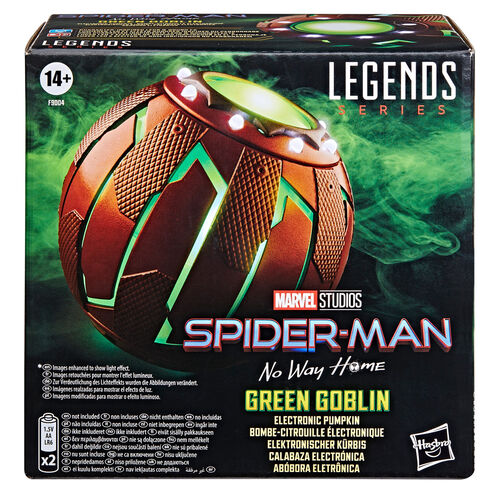 Hasbro Figura Marvel Spider-Man: No Way Home Green Goblin Electronic Pumpkin