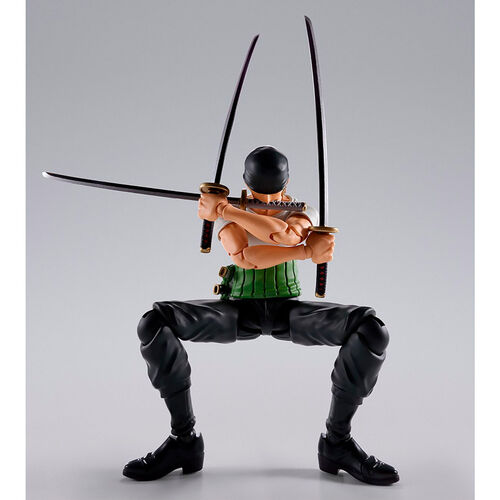 Figura Tamashii Nations One Piece Roronoa Zoro Romance Dawn SH Figuarts 15cm