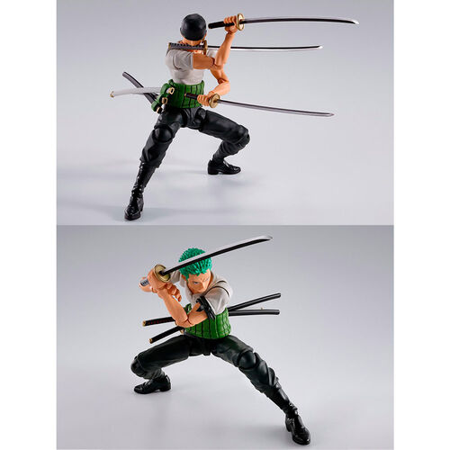 Figura Tamashii Nations One Piece Roronoa Zoro Romance Dawn SH Figuarts 15cm