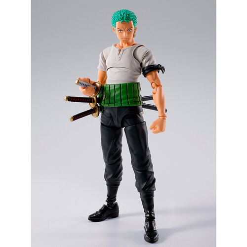 Figura Tamashii Nations One Piece Roronoa Zoro Romance Dawn SH Figuarts 15cm