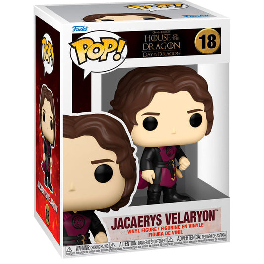 Funko POP! Casa del Dragón 3 Jarcarys Valaryon n.° 18