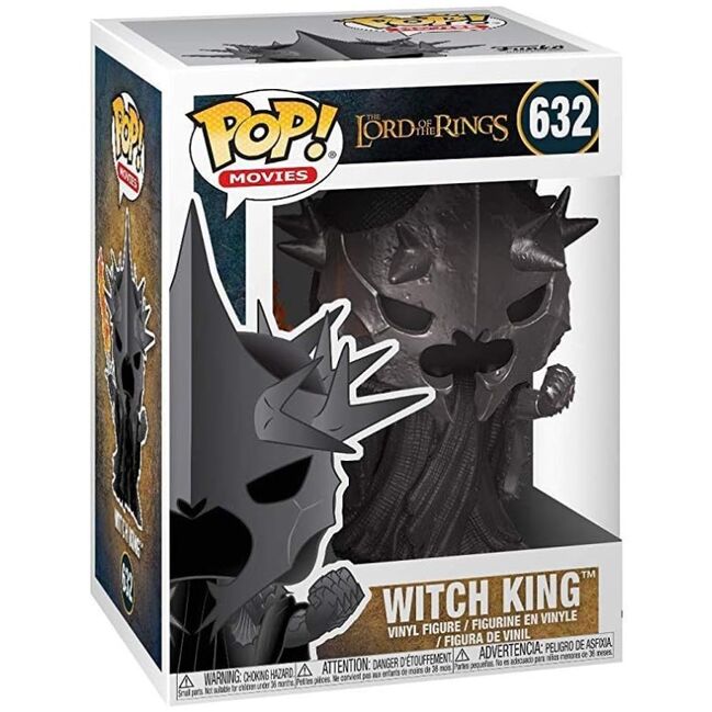 Figura Funko POP! de la película El Señor de los Anillos, Rey Brujo n.° 632