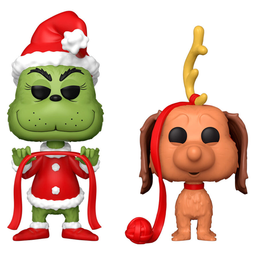 Libros Funko POP!: El Grinch y Max (Pack de 2)