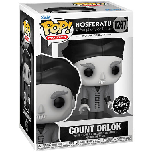 Películas Funko Pop! Nosferatu: Sinfonía del Terror 100.º Aniversario Conde Orlok #1267 CHASE