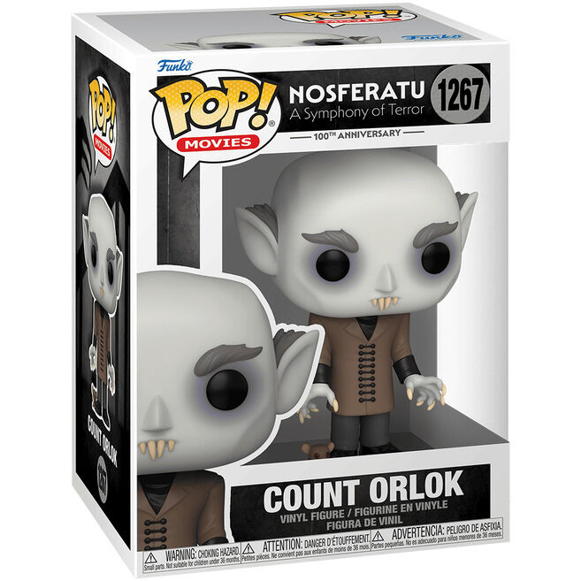 Funko Pop! Films Nosferatu: Sinfonía del Terror 100.º Aniversario Conde Orlok n.° 1267