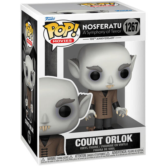 Funko Pop! Films Nosferatu: Sinfonía del Terror 100.º Aniversario Conde Orlok n.° 1267