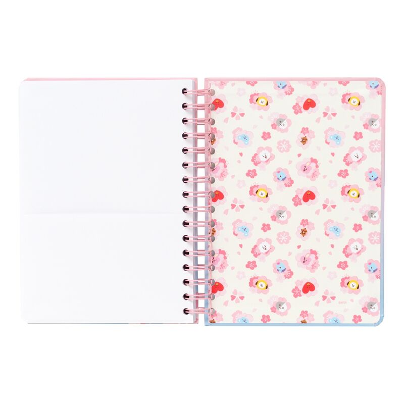 Erik Caderno BT21 Sakura A5 notebook