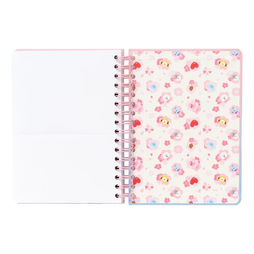 Cuaderno Erik BT21 Sakura A5
