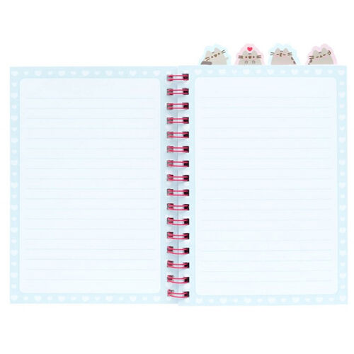 Cuaderno A5 de amor perfecto de Erik Pusheen