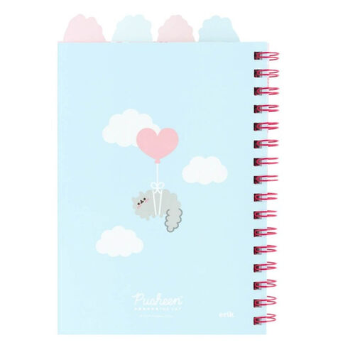 Cuaderno A5 de amor perfecto de Erik Pusheen