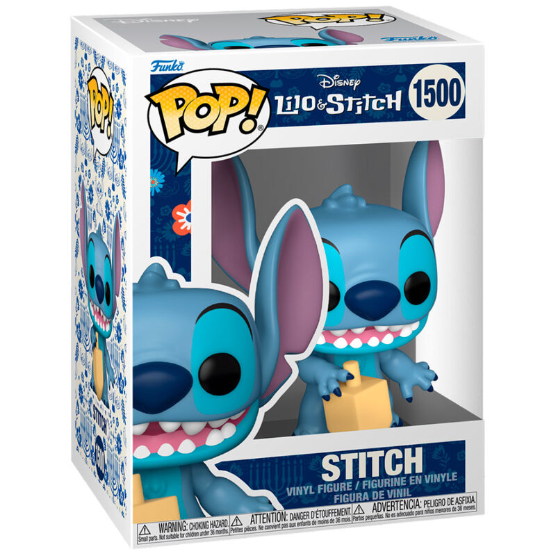 Figura Funko POP! de Lilo y Stitch, Hanukkah Stitch con Dreidel n.° 1500