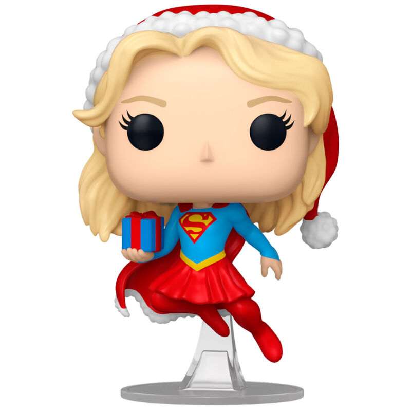Figura Funko POP! DC Supergirl navideña n.° 526
